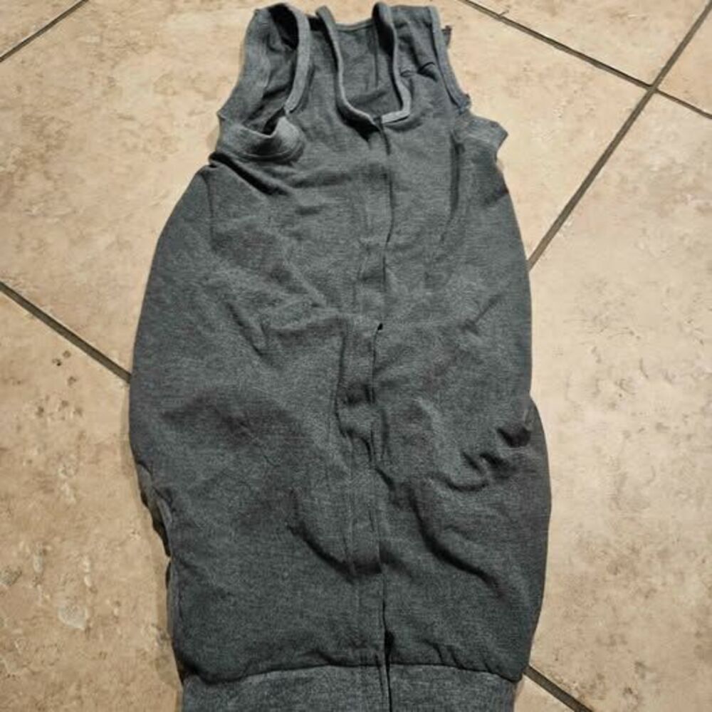 Gray dog Neuter Suit Spay Suit Bodysuit Size L Fits Male Dogs only